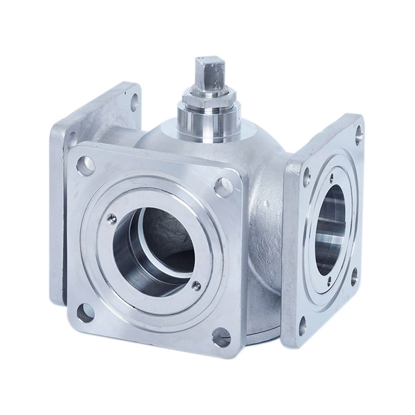 3 Way Flange Ball Valve