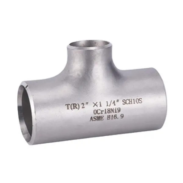 ASME/ANSI B16.9 Butt-Welding Stainless Steel Reducing Tee