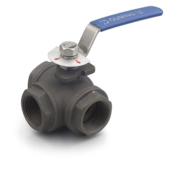 Carbon Steel Three Way Ball Valve