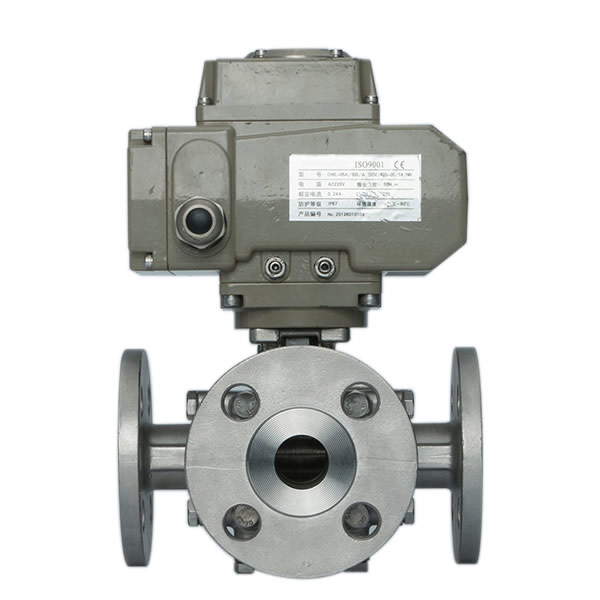 Electric Ball Valve 3 Way Float Ball Valve1