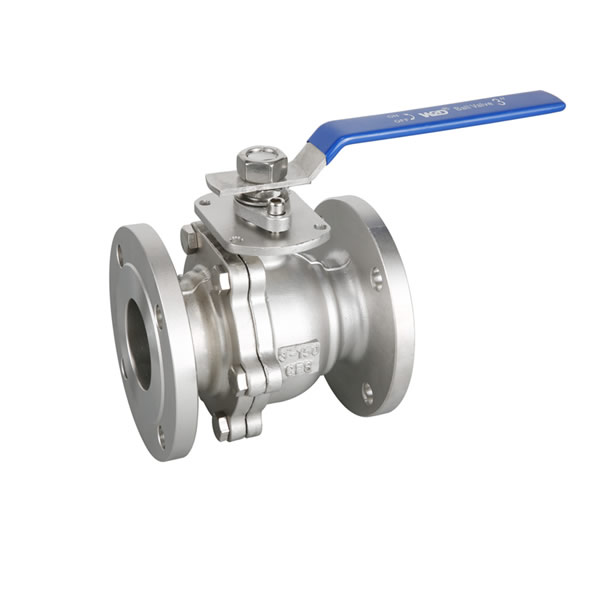 Stainless Steel 2PC ANSI Flange Ball Valve