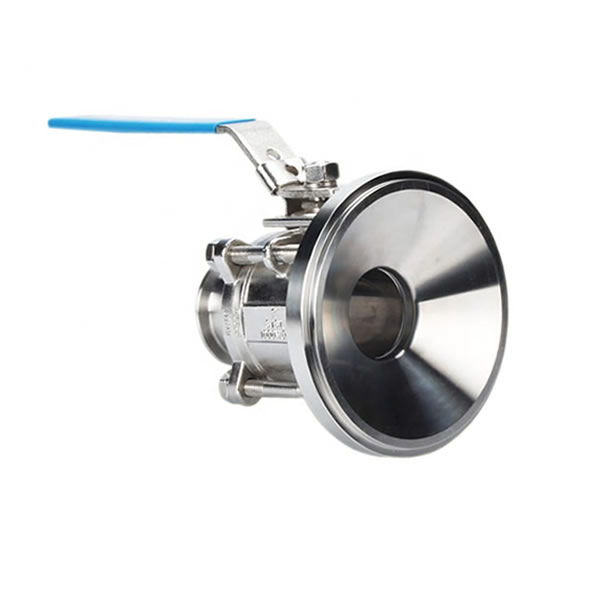 Hygienic Stainless Steel Manual Tank Bottom Valve 1